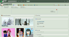 Desktop Screenshot of crusadergirl28.deviantart.com