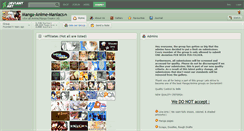 Desktop Screenshot of manga-anime-maniacs.deviantart.com
