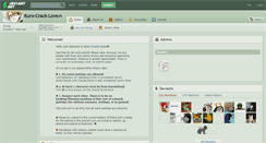 Desktop Screenshot of kuro-crack-love.deviantart.com