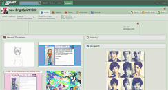 Desktop Screenshot of new-brightspirit1000.deviantart.com