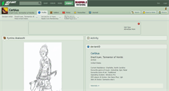 Desktop Screenshot of cerbius.deviantart.com