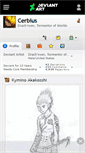 Mobile Screenshot of cerbius.deviantart.com