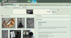 Desktop Screenshot of aisling-bluewood.deviantart.com