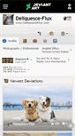 Mobile Screenshot of deliquesce-flux.deviantart.com