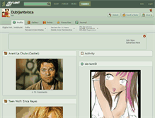 Tablet Screenshot of dubijanteloca.deviantart.com
