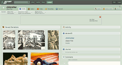 Desktop Screenshot of child-killer.deviantart.com