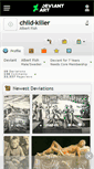 Mobile Screenshot of child-killer.deviantart.com