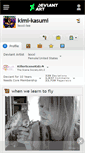 Mobile Screenshot of kimi-kasumi.deviantart.com