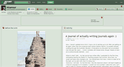 Desktop Screenshot of mizamour.deviantart.com