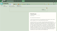 Desktop Screenshot of crystal-mew.deviantart.com