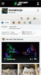 Mobile Screenshot of izunakonjo.deviantart.com