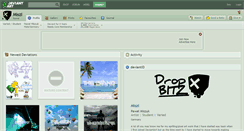Desktop Screenshot of miszi.deviantart.com