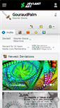 Mobile Screenshot of gouraudpalm.deviantart.com