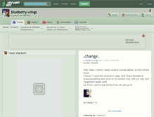 Tablet Screenshot of blueberry-wings.deviantart.com