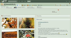 Desktop Screenshot of ox-runawaysmile-xo.deviantart.com