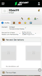 Mobile Screenshot of lilbee99.deviantart.com
