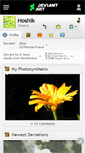 Mobile Screenshot of hoshik.deviantart.com