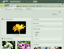 Tablet Screenshot of hoshik.deviantart.com