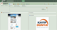 Desktop Screenshot of kayipdunya.deviantart.com