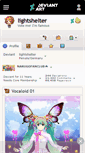 Mobile Screenshot of lightshelter.deviantart.com