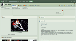 Desktop Screenshot of lilithchryst.deviantart.com
