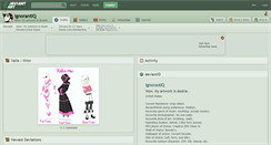 Desktop Screenshot of ignorantiq.deviantart.com