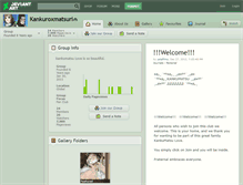 Tablet Screenshot of kankuroxmatsuri.deviantart.com