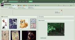 Desktop Screenshot of liteshocker.deviantart.com