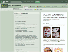 Tablet Screenshot of da-commissions.deviantart.com