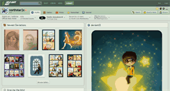 Desktop Screenshot of northstar2x.deviantart.com