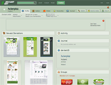 Tablet Screenshot of hcierpisz.deviantart.com