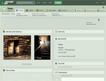 Tablet Screenshot of hosa.deviantart.com