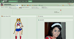 Desktop Screenshot of ladyarkhein.deviantart.com