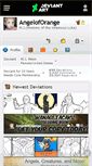Mobile Screenshot of angeloforange.deviantart.com
