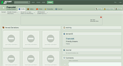 Desktop Screenshot of francoisk.deviantart.com