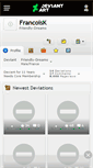 Mobile Screenshot of francoisk.deviantart.com