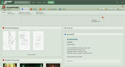 Desktop Screenshot of kunamimata.deviantart.com