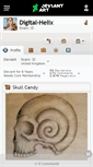 Mobile Screenshot of digital-helix.deviantart.com