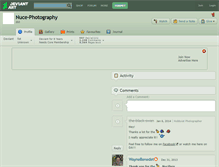 Tablet Screenshot of nuce-photography.deviantart.com