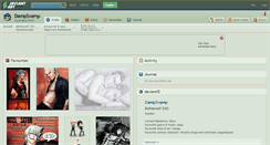 Desktop Screenshot of dampsvamp.deviantart.com