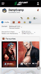Mobile Screenshot of dampsvamp.deviantart.com