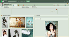 Desktop Screenshot of ppaperplaness.deviantart.com