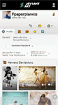 Mobile Screenshot of ppaperplaness.deviantart.com