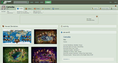 Desktop Screenshot of camuska.deviantart.com