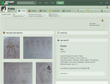 Tablet Screenshot of kiotte.deviantart.com