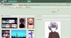 Desktop Screenshot of darkcrystal828.deviantart.com