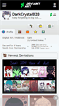 Mobile Screenshot of darkcrystal828.deviantart.com