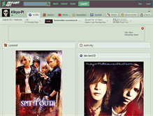 Tablet Screenshot of kikyo-pi.deviantart.com