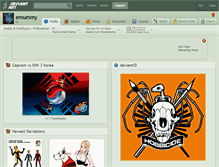 Tablet Screenshot of emummy.deviantart.com