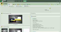Desktop Screenshot of d-garcia.deviantart.com